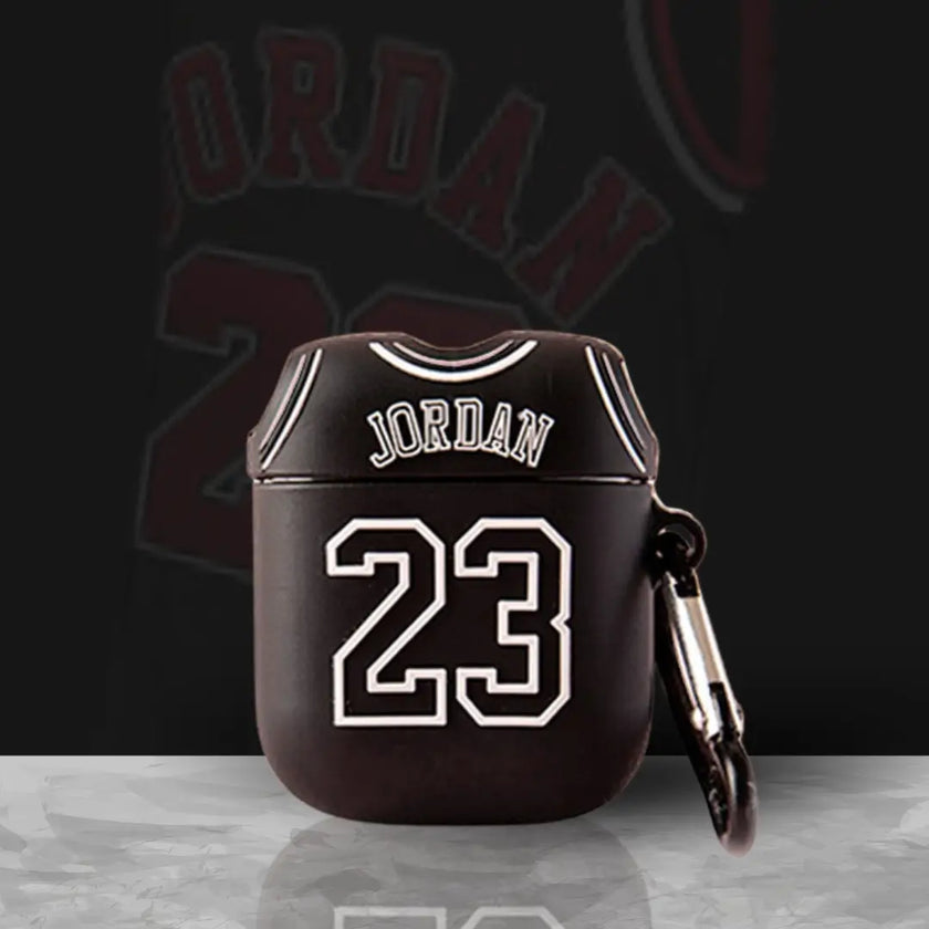 Black Michael Jordan Jersey 23 AirPods Case