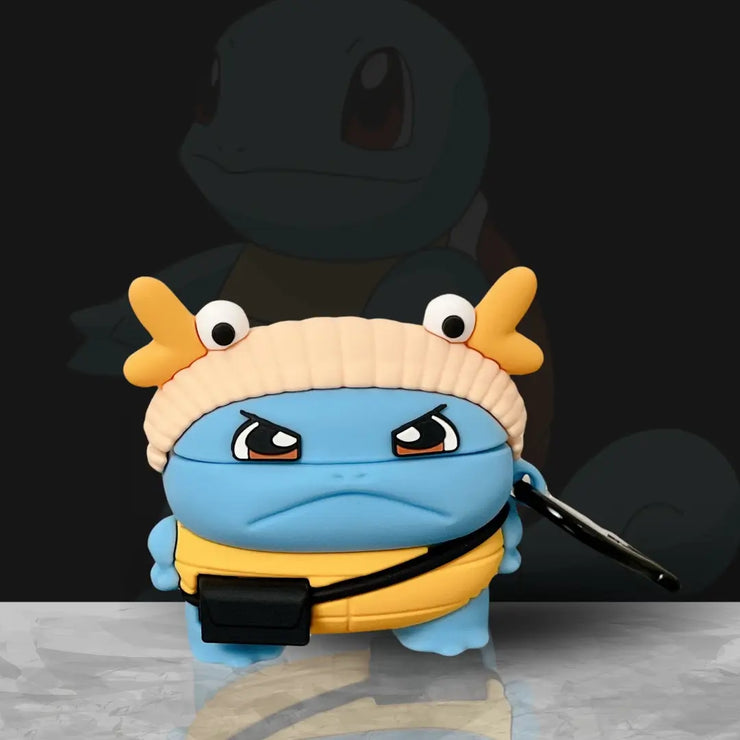 Angry Squirtle AirPods Case